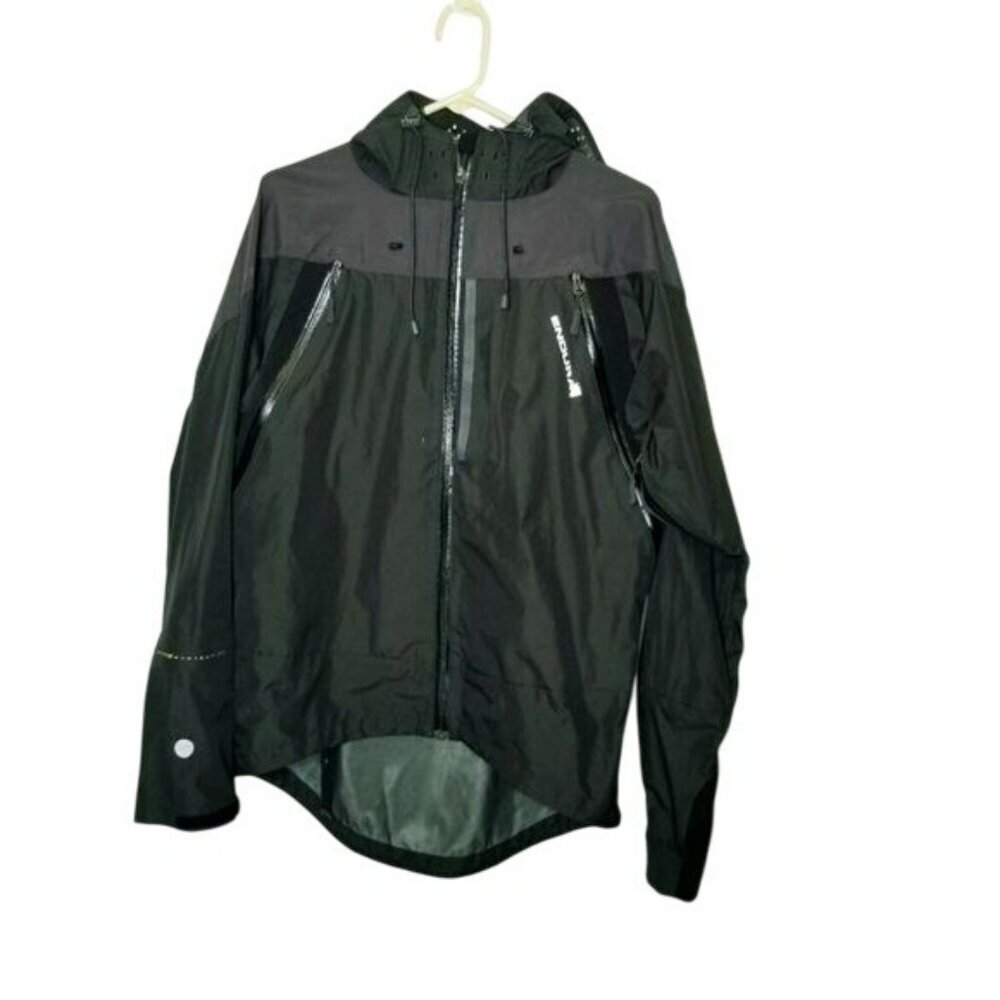 Endura PTFE Protection Waterproof‎ Cycling Biking Jacket Mens S Black Polyester